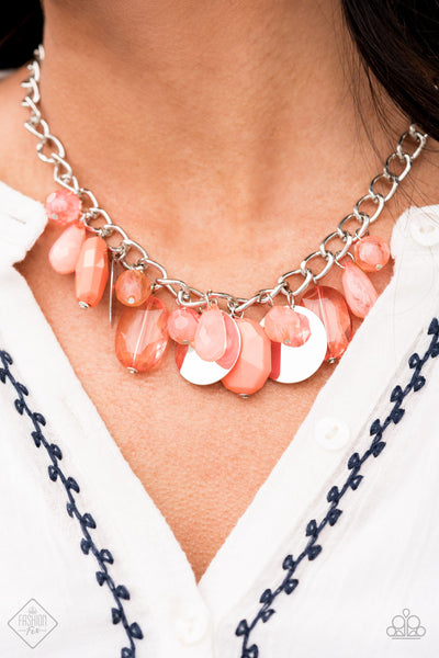 Treasure Shore coral necklace