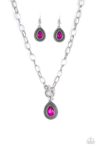 Sheen Queen - Pink necklace