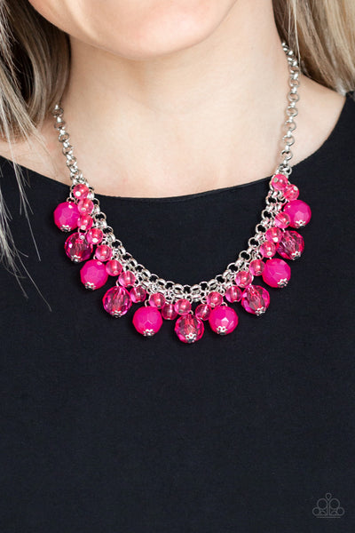 Fiesta Fabulous - Pink necklace