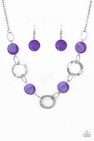 Bermuda Bliss - Purple necklace