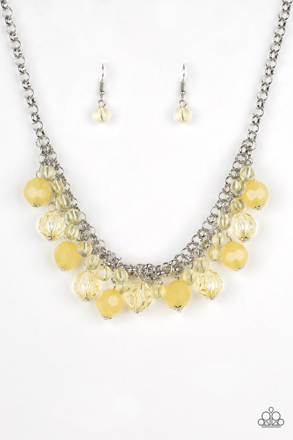 Fiesta Fabulous - Yellow Necklace