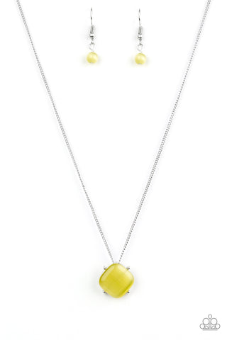 You GLOW Girl - Yellow necklace