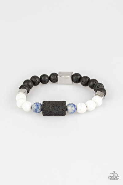 Run Out The BLOCK - Blue urban bracelet