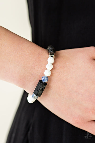 Run Out The BLOCK - Blue urban bracelet