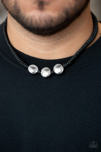 Pedal To The Metal - Black Urban Necklace