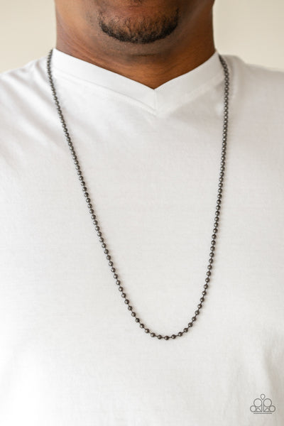 Cadet Casual - Black urban necklace men collections