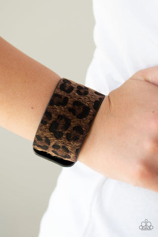 Cheetah Cabana - Brown Urban Bracelet