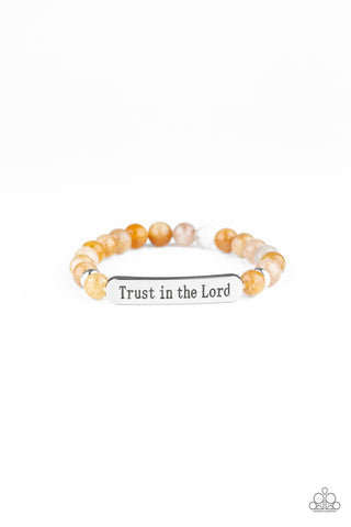 Trust Always - Brown urban bracelet inspiration