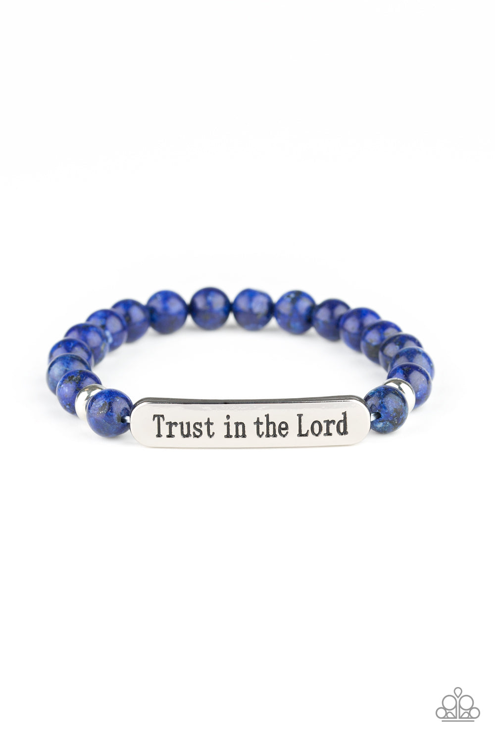 Trust Always - Blue bracelet