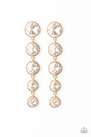 Drippin In Starlight - Gold earrings