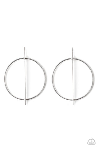 Vogue Visionary - Silver Earrings