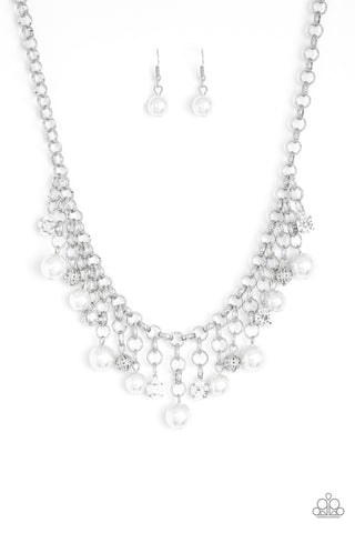 HEIR-headed - White necklace