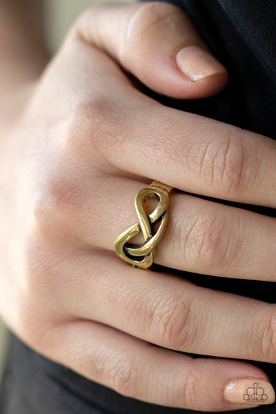 Infinitely Industrial - Brass ring