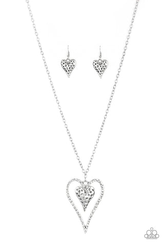 Hardened Hearts - Silver necklace