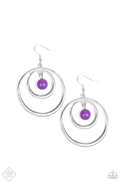 Diva Pop - Purple earrings