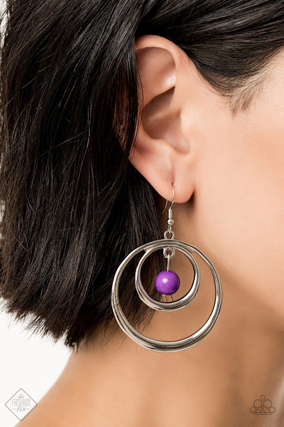 Diva Pop - Purple earrings