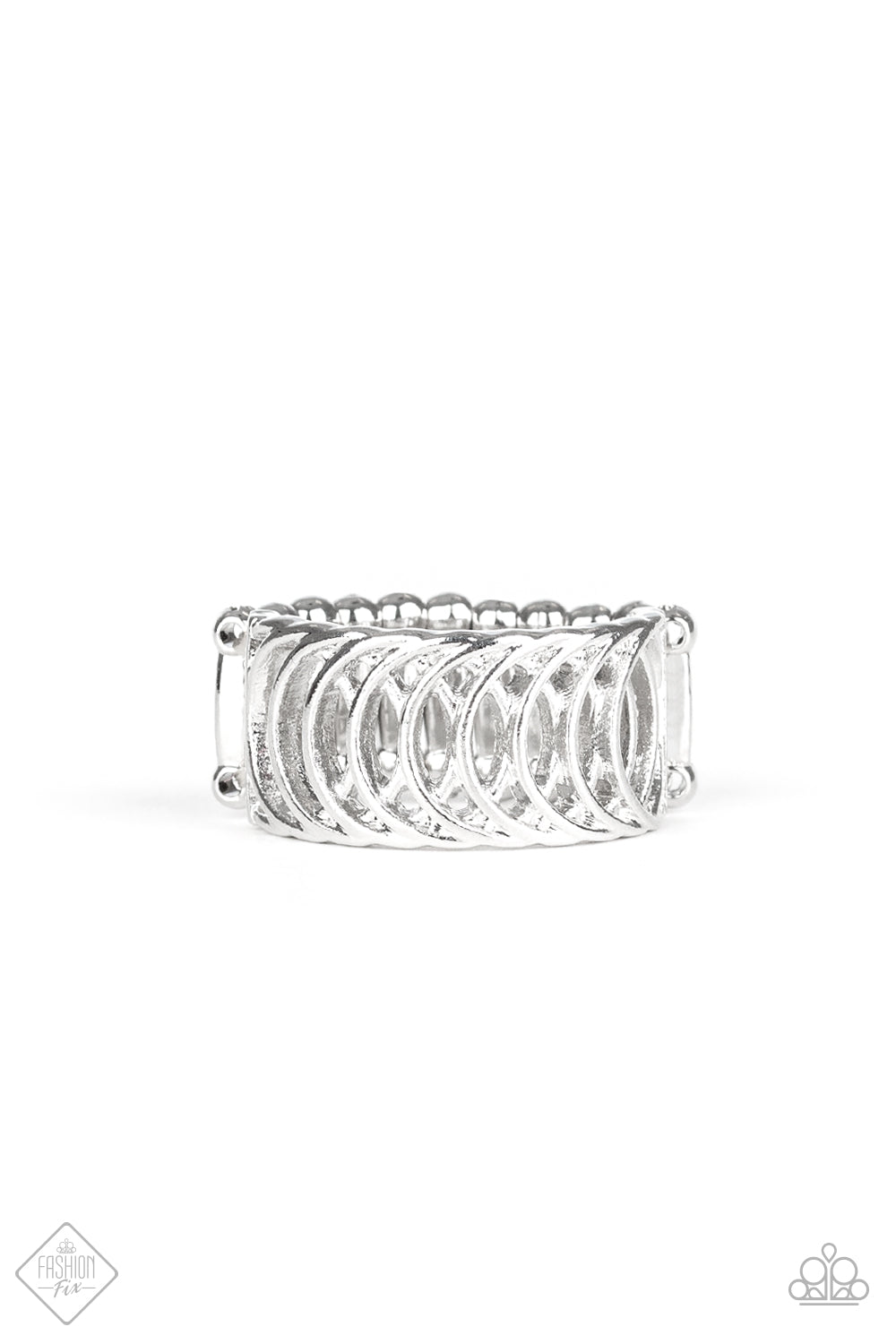 Here We VERTIGO silver ring