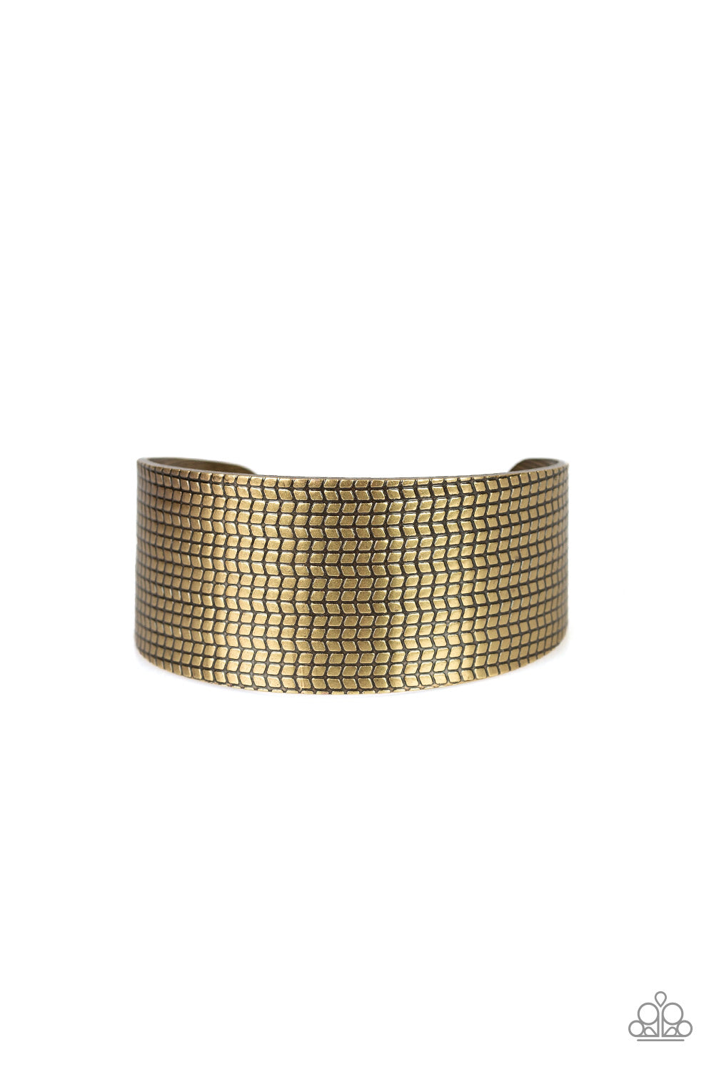 Texture Trailblazer - Brass bracelet