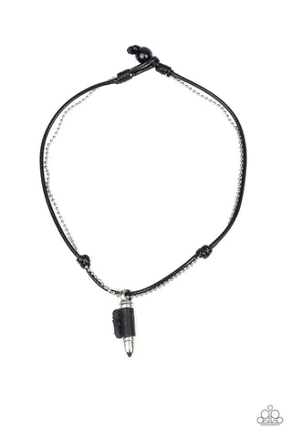 Magic Bullet - Black Urban Necklace