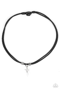 Arrow Edge - Black Urban Necklace