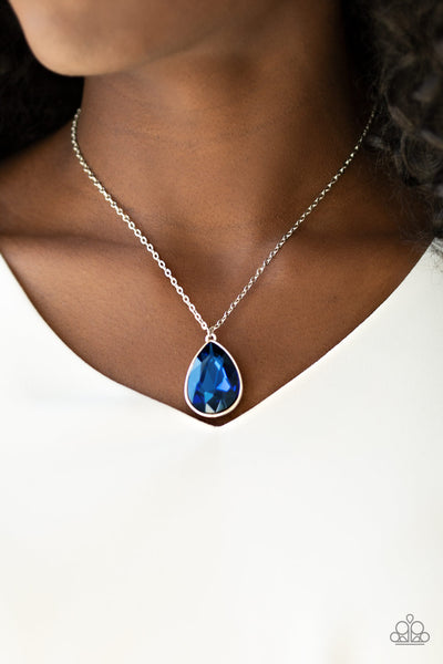 So Obvious - Blue necklace