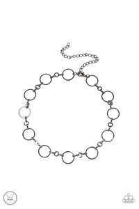 Simply City Slicker - Black gunmetal necklace