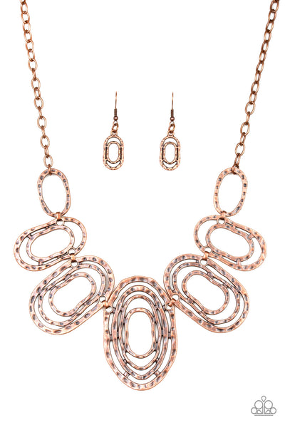 Empress Impressions - Copper necklace