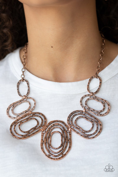 Empress Impressions - Copper necklace