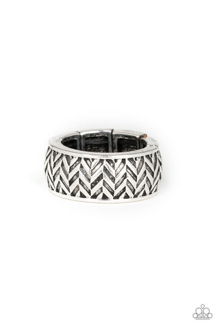 Survival Skills - Silver ring mens collection