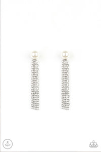 Rebel Refinement - White even earrings