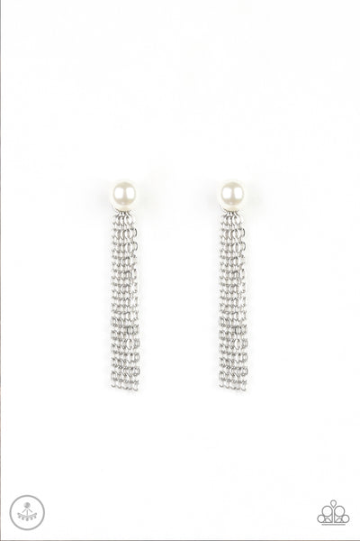 Rebel Refinement - White even earrings