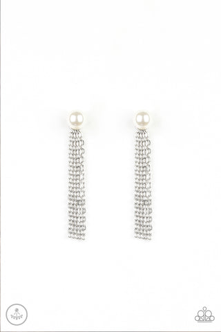 Rebel Refinement - White even earrings