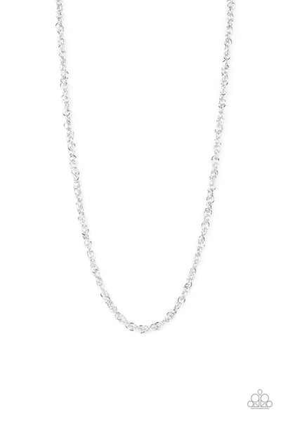 Lightweight Division - Silver Men Urban Necklace