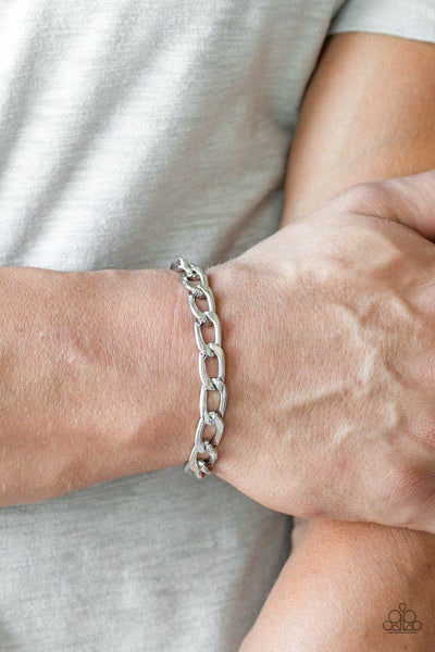 Goalpost - Silver urban bracelet mens collections