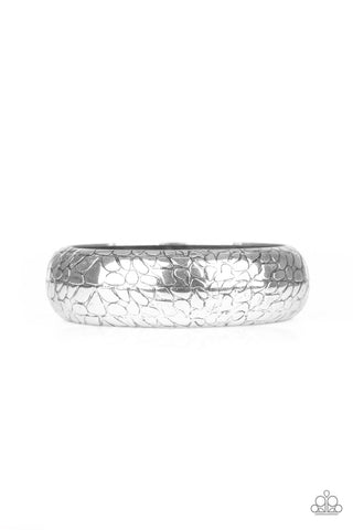 Tread Lightly - Silver bracelet