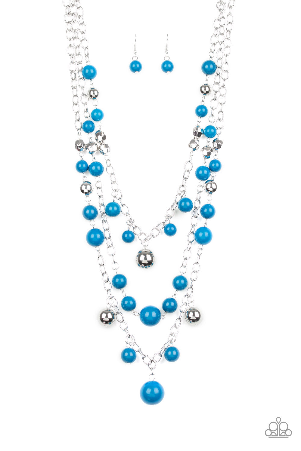 The Partygoer - Blue necklace