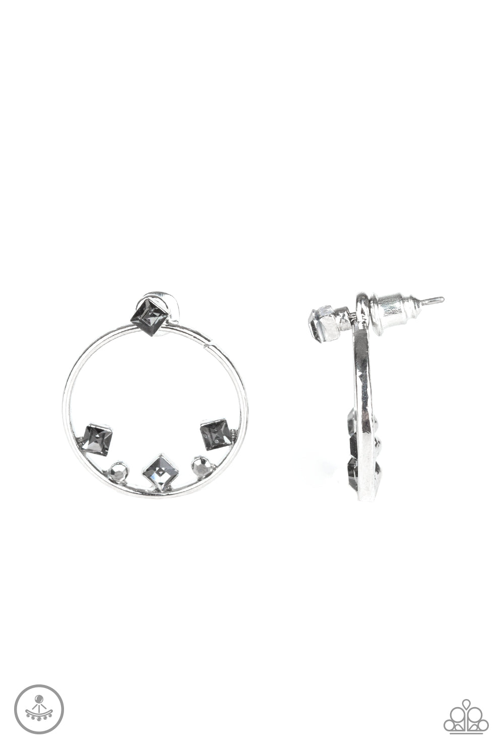 Top-Notch Twinkle - Silver Earrings