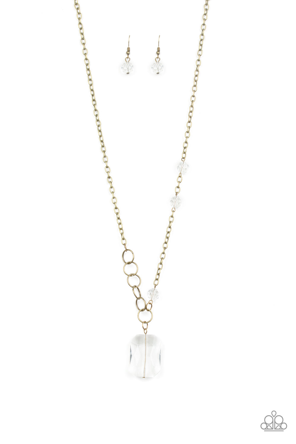 Never a Dull Moment - Brass necklace