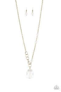 Never a Dull Moment - Brass necklace