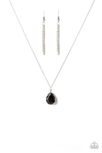 Metro Twinkle - Black necklace