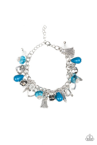 Charmingly Romantic - Blue bracelet