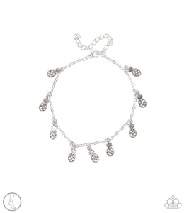 Sand and Sunshine - Silver anklet