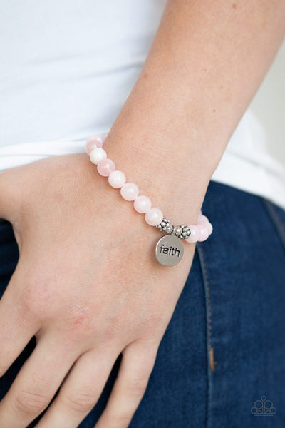 FAITH It, Till You Make It - Pink Urban Bracelet Inspiration