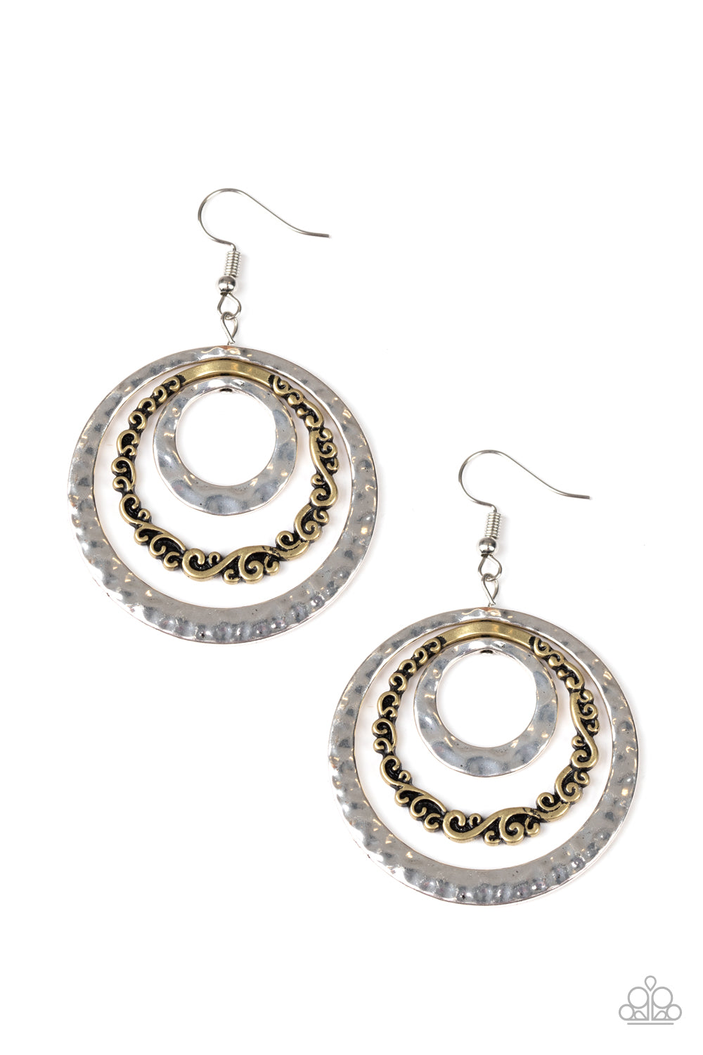 Out Of Control Shimmer - Multi earrings