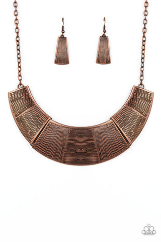 More Roar - Copper Necklace