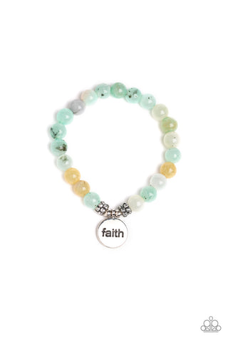 FAITH It, Till You Make It - Green bracelet inspiration