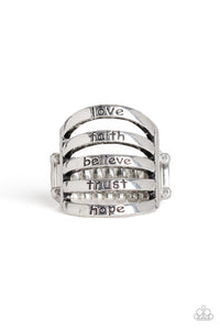 Never Lose Faith - Silver ring inspiration