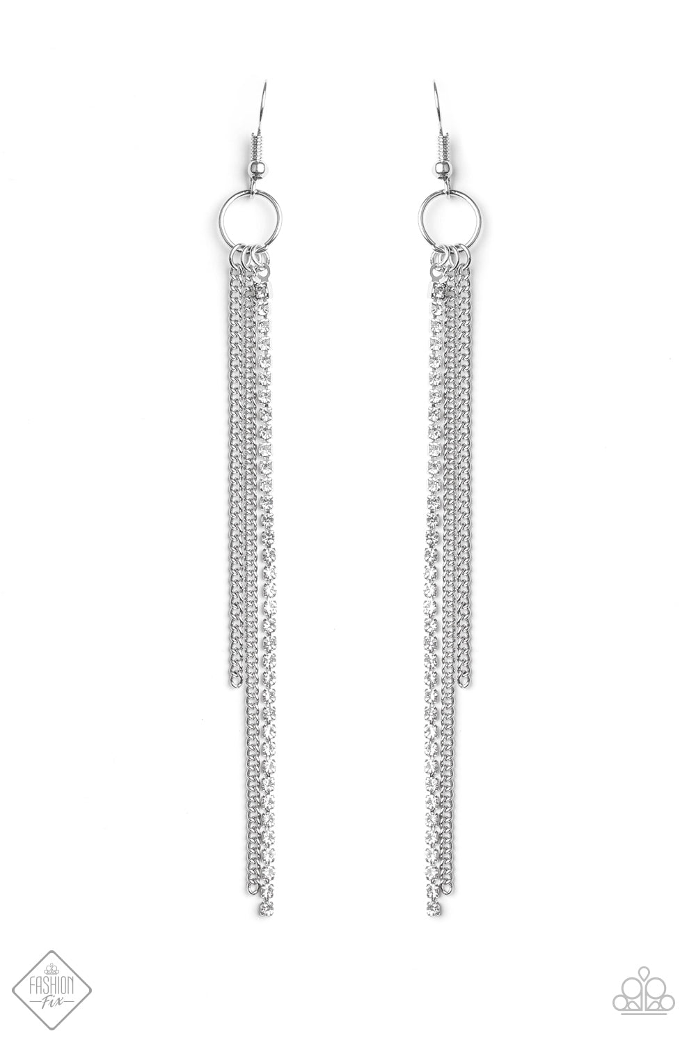 7 Days a SLEEK Silver Fashion Fix Earrings