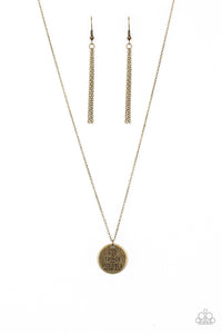 All Things Are Possible - Brass necklace inspiration