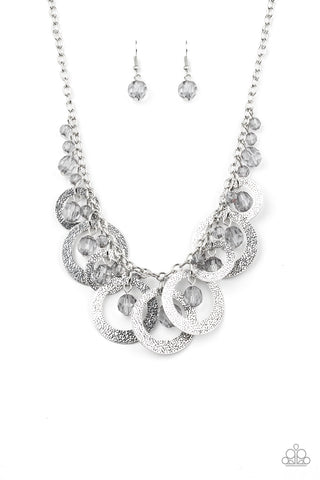 Turn It Up - Silver Necklace